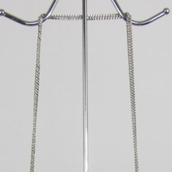 Danielle Nicole Envelope Crossbody Bag Grey Faux Leather Chain Strap Studded - Picture 5 of 10